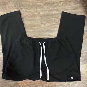 Figs Men's Black Scrub Pants